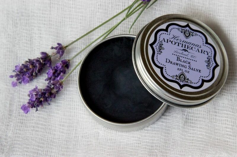 Black Drawing Salve - With Lavender