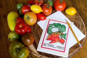 Cultivons Notre Potager Greeting Card