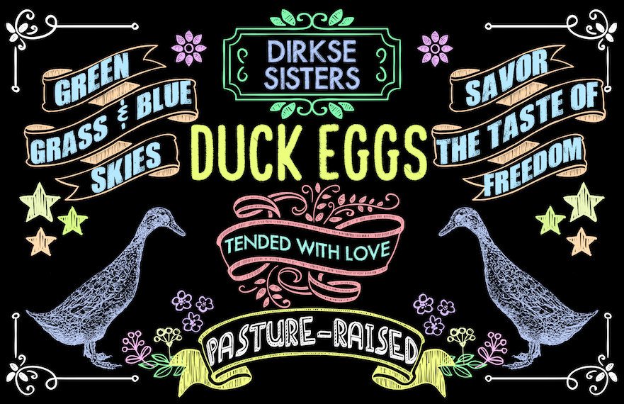 custom duck egg carton labels