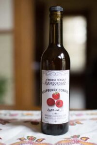 Custom Raspberry Liqueur Labels