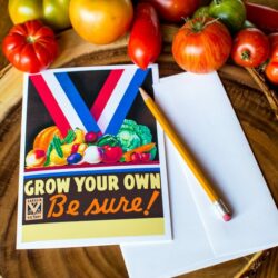 Grow Your Own - Be Sure! - Greeting Card