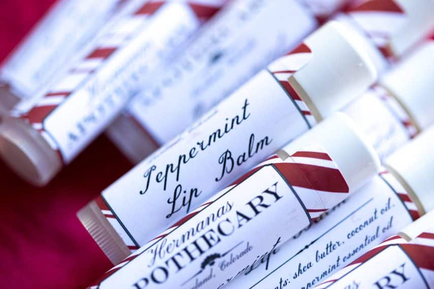 Peppermint Lip Balm - All Natural - Hand Made