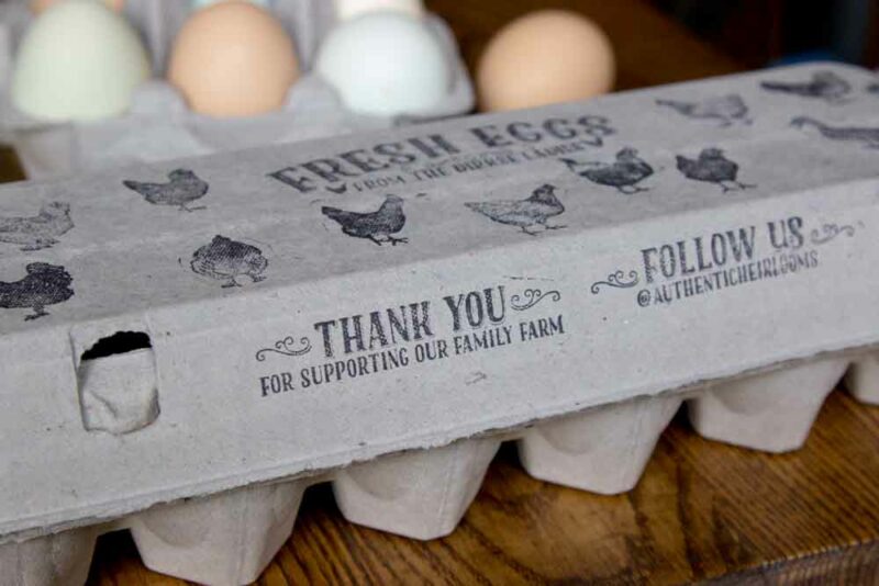 Egg Carton Stamp, Custom Egg Carton, Barn Stamp, Family Farm Gift,  Personalized Egg Carton, Farmers Market, Farmhouse Country Kitchen Gift by  Southern Paper and Ink