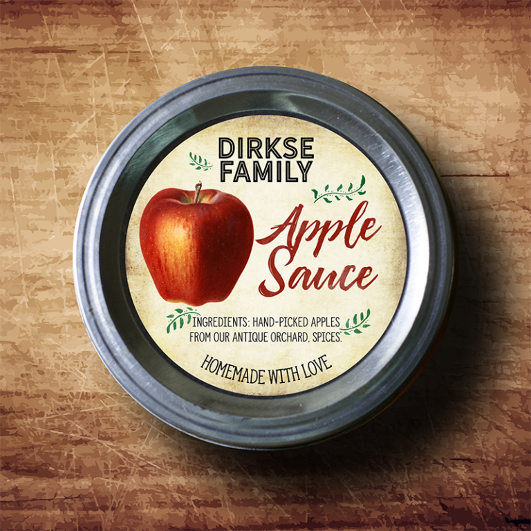 Customizable Apple Cider Labels