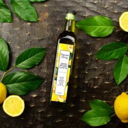 Lemon Infused Olive Oil Customizable Label