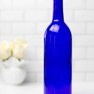 Cobalt 750ml Bordeaux Bottle