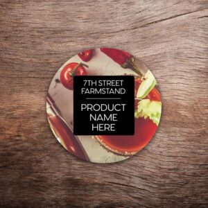 Customizable Bloody Mary Labels – Vivid Photo