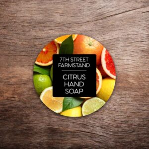 Customizable Citrus Labels – Vivid Photo