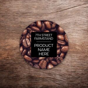 Customizable Coffee Labels – Vivid Photo