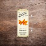 1.5 x 3.75 inch - Vertical